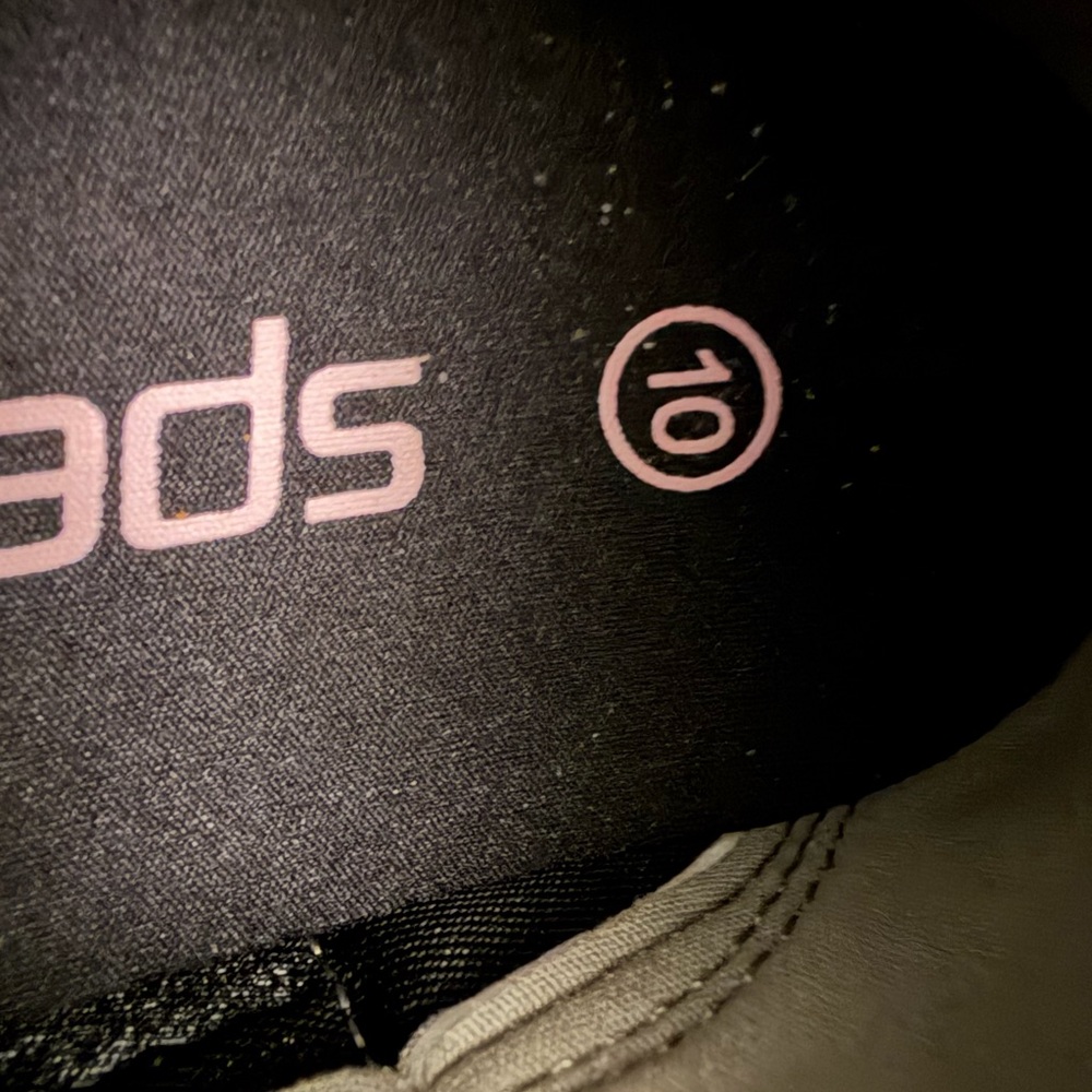 ⭐️2/$12 Women’s 10 Speedo Tidal Cruiser Swim Mesh Water Shoes- black grey pink - Picture 8 of 10